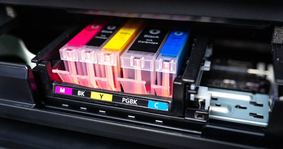 Les cartouches jet d'encre